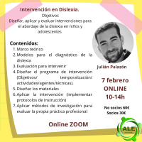 Intervención en dislexia